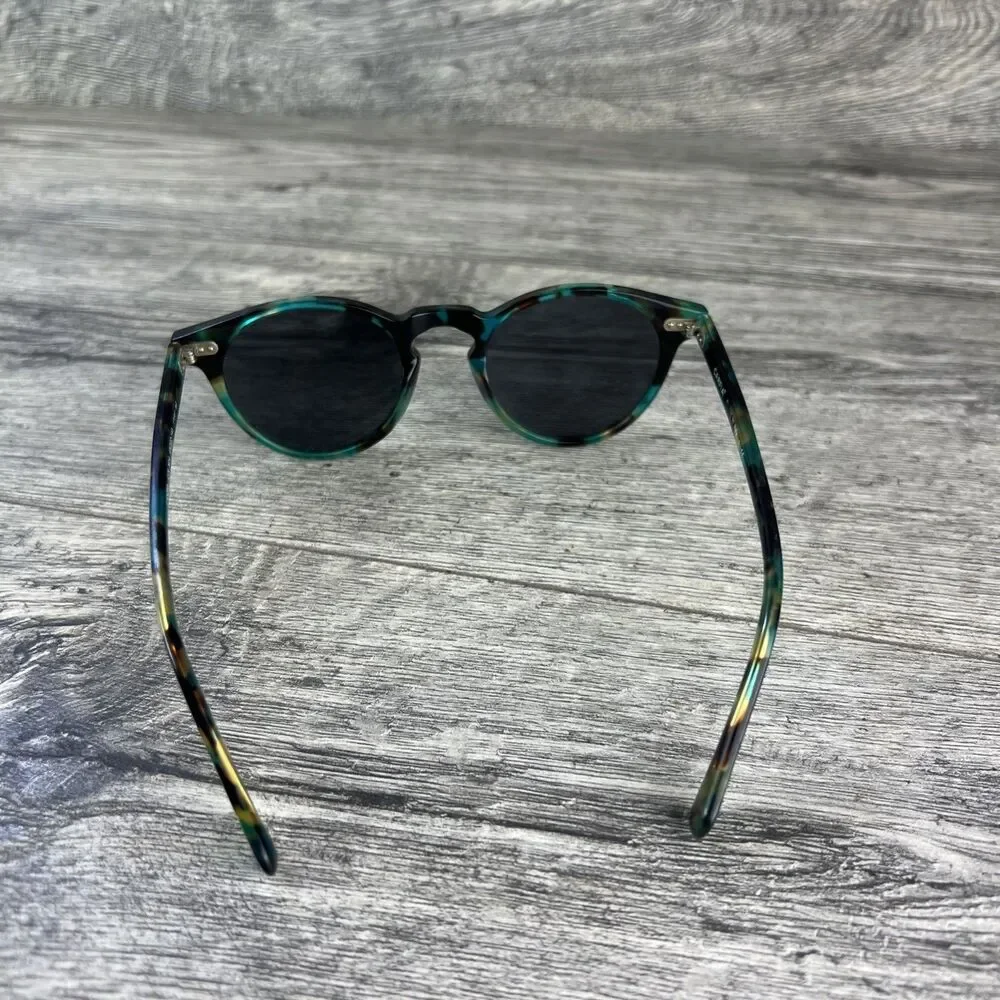 Carfia CA5288 Blue Green Tortoise Acetate Sunglasses Col.N04 Polarized 48-22-145